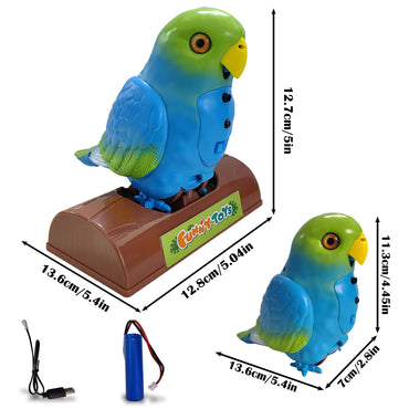 Talking And Singing Toy Parrot For Kids