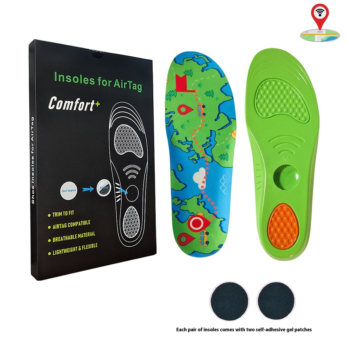 Children's Sports Insole Elderly Anti-lost Locator Insole