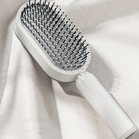 Self Cleaning Hair Brush For  Cleaning Women One-keyg Hair Loss Airbag Massage Scalp Comb Anti-Static Hairbrush