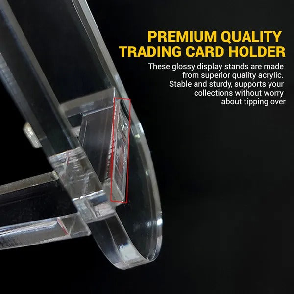 Clear Acrylic Trading Card Display Stand For Cards Sports Card Holder