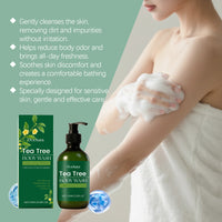 Moisturizing Refreshing Tea Tree Body Wash For Hydrating And Soothing Skin Care
