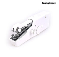Mini Portable Handheld Sewing Machine Cordless Electric Stitch Tool for Quick Repairs & DIY Crafts Lightweight Travel Sewing Machine for Clothes, Fabrics Curtains & Home Use