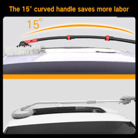 Portable 41-inch Automatic Water Car Wash Mop For Home And Outdoor Use, Featuring A Soft Brush Head To Prevent Scratches, Includes A 10-meter Hose That Connects To A Water Faucet, Suitable For Cleanin