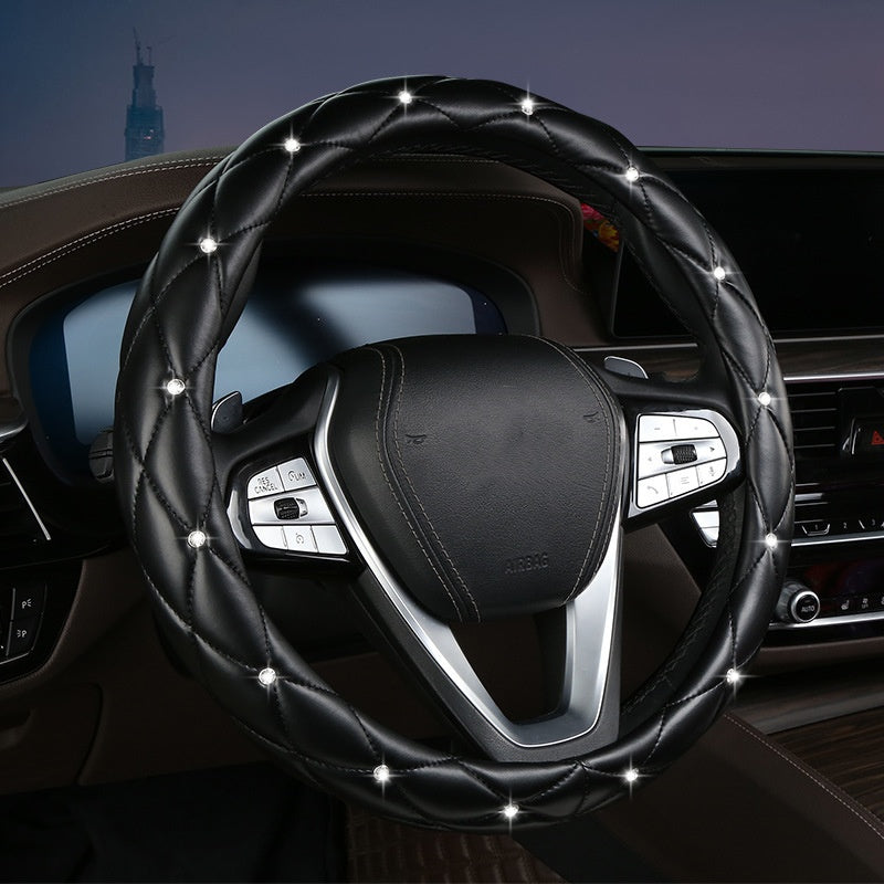 Winter Car Steering Wheel Cover