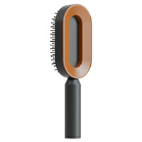 Self Cleaning Hair Brush For  Cleaning Women One-keyg Hair Loss Airbag Massage Scalp Comb Anti-Static Hairbrush