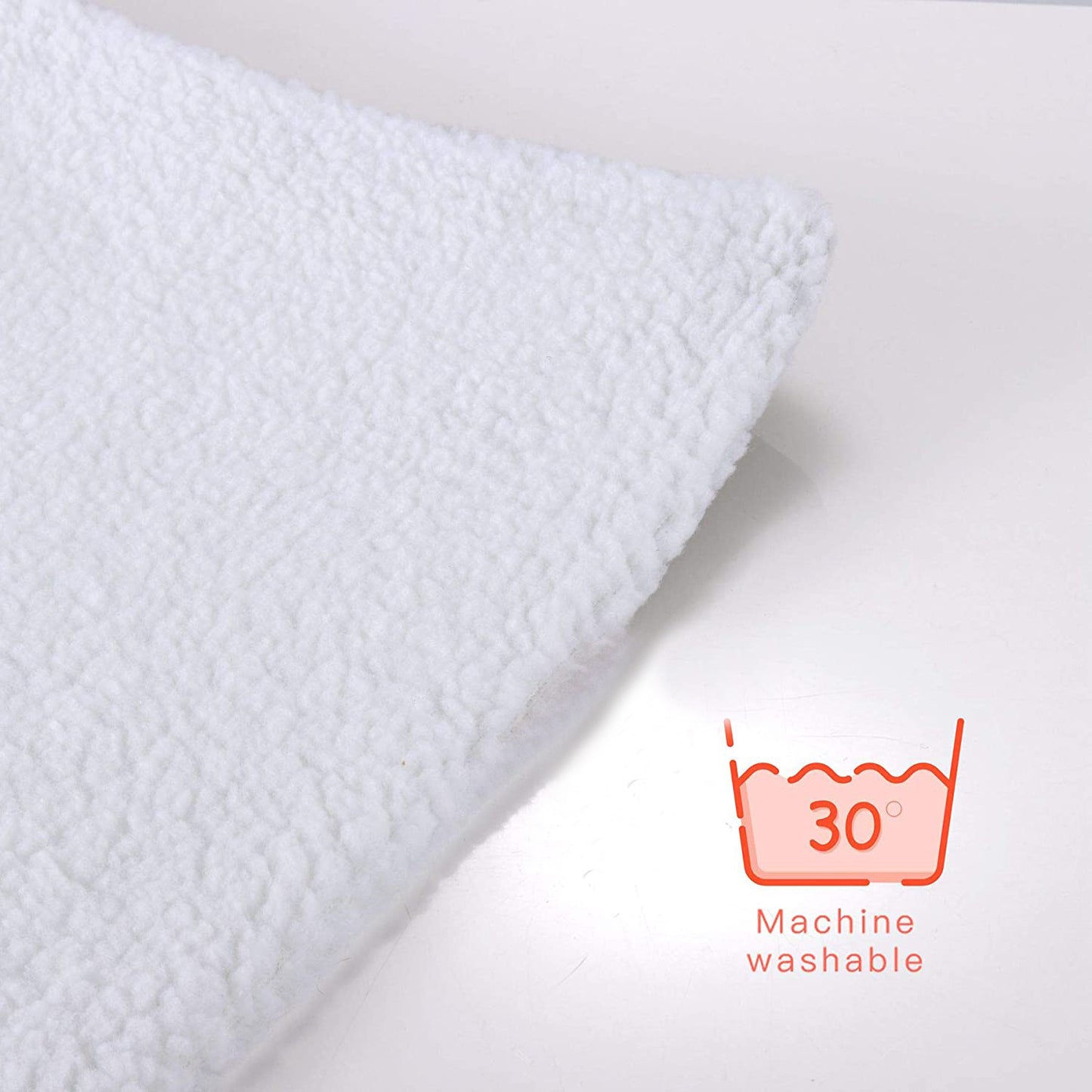 Dog Bed Pet Cushion Mat Self-heating Cat Dog Bed Blanket Microwave Oven Heating Warm Berber Fleece Kennel