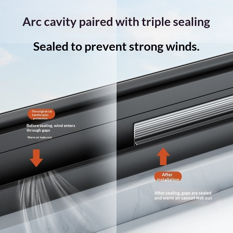 Window Seal Strip For PVC Windows Weatherproofing For Sliding And Casement Window Gaps