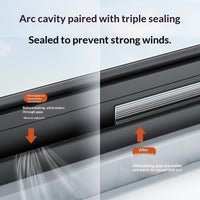 Window Seal Strip For PVC Windows Weatherproofing For Sliding And Casement Window Gaps