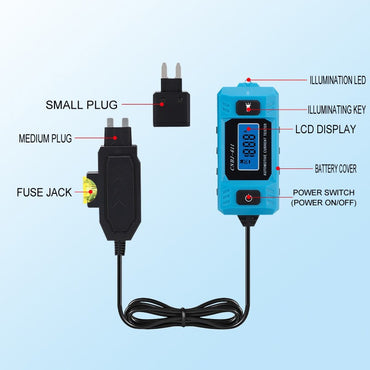 Automotive Fuse Current Tester Fault Detector