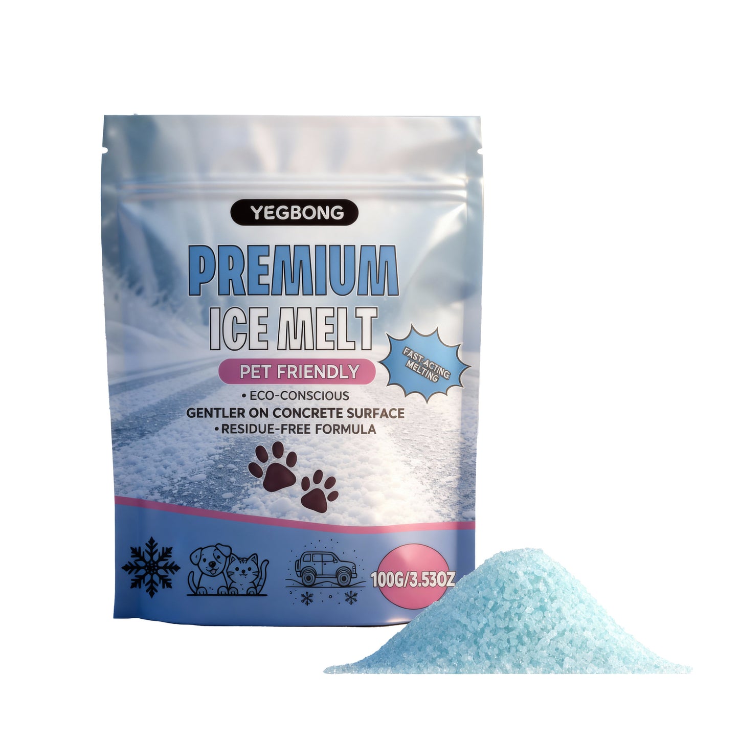 Pet-friendly De-icer