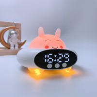 Fashion Design Color Night Light Bluetooth Alarm Clock Wake Up Light