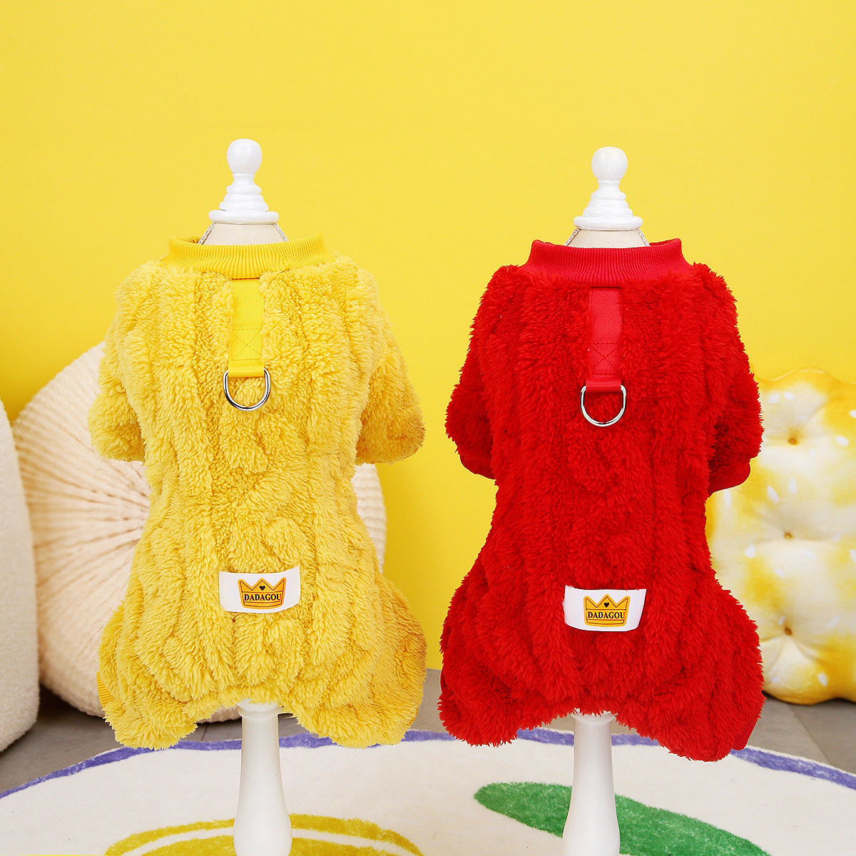 Dog Clothes Four-legged Fleece Arctic Twist Fleece