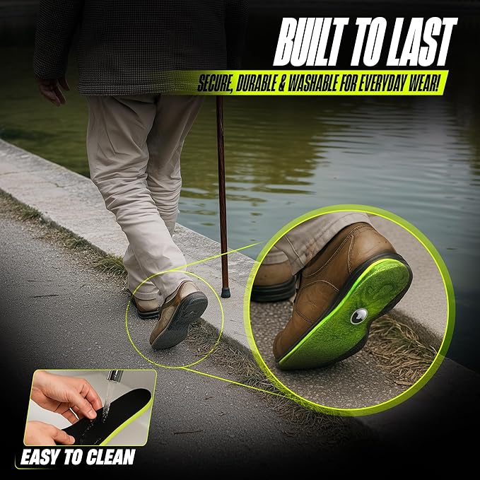 AirTag Shoe Insole - Comfortable & Secure AirTag Shoe Insert for Safety | Airtag Shoe Insole Kids, Elderly & Special Needs – Airtag Hidden Accessory (12-16cm / 4.72-6.30“)