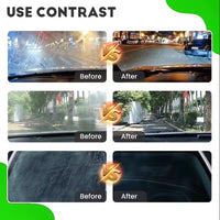 Car oil film cleaning agent, window front windshield rainproof and anti fog agent, coating remover Accessories
