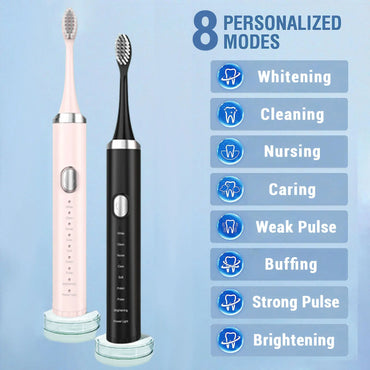 Brosse a Dent Electrique Electric Toothbrush Battery Powered Led Electric Toothbrush