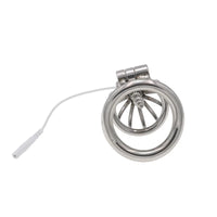 Chastity Lock Electric Shock Pulse Stainless Steel Penis Cage Wearing Out Bondage Anal Plug Adult Chastity Cock cage Chastity