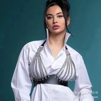 Unlock Your Fantasies: Adult BDSM Gear - Leather Restraint Outfit, SM Fashion Harness for a Steamy Night of Sensual Bondage