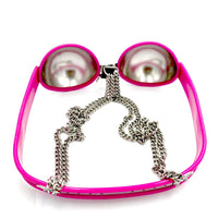 Female Chastity Device Bra Stainless Steel Adjustable BDSM Slave Metal Lockable Underwear Chain Bondage Game Erotic Slave