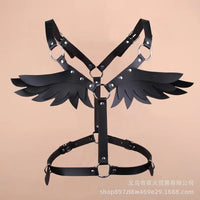 Unlock Your Fantasies: Adult BDSM Gear - Leather Restraint Outfit, SM Fashion Harness for a Steamy Night of Sensual Bondage