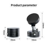 Ultra Magnetic Phone Holder Foldable Car Phone Mount Dashboard Phone Bracket 360 Degree Rotation Vacuum Suction Cup GPS Stand