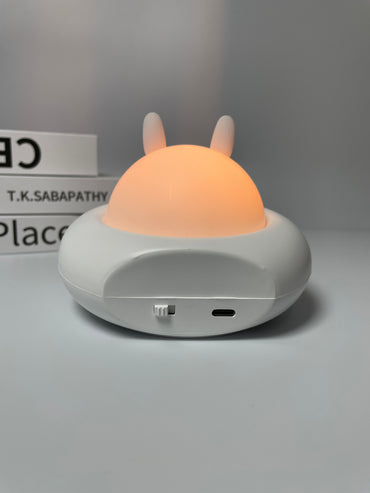 Fashion Design Color Night Light Bluetooth Alarm Clock Wake Up Light