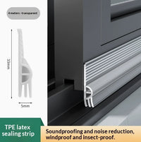 Window Seal Strip For PVC Windows Weatherproofing For Sliding And Casement Window Gaps