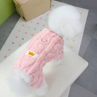 Dog Clothes Four-legged Fleece Arctic Twist Fleece