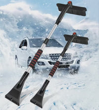 Extendable Car Snow Shovel Ice Scraper Winter Auto Windshield Cleaner Brush Detachable Broom Snow Removal Tool Accessories